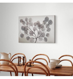 Schilderij - Leaves in the Wind (1 Part) Wide