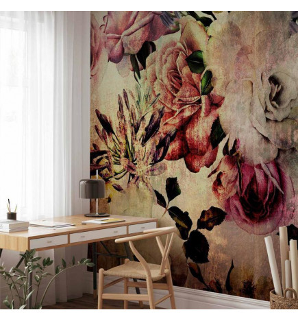 Mural de parede - Nostalgia Flowers