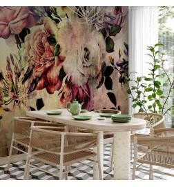 Fototapet - Nostalgia Flowers