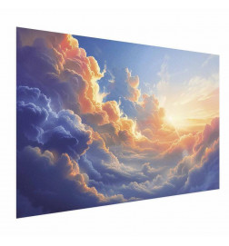 Plakatas - Sunset Over a Cloudy Sea: A Wonderful Symphony of Colors