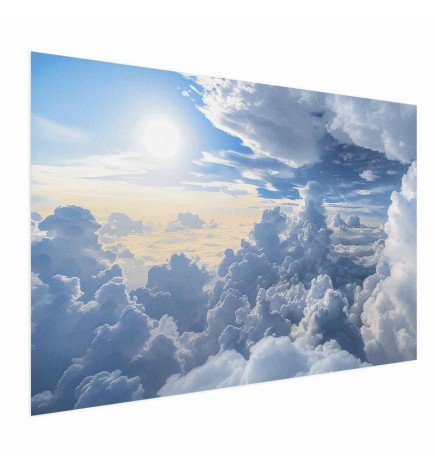 Plakāts - Symphony of Light: Sun and Clouds Playing Together on a Beautiful Sky