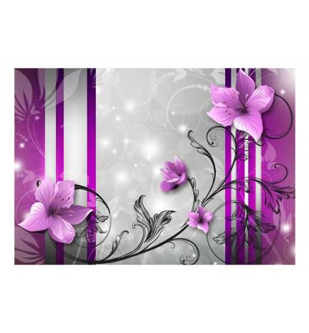 Fotomural - Brotes violetas