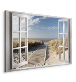 Seinapilt - Window: View of the Beach