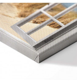 Quadro - Window: View of the Beach