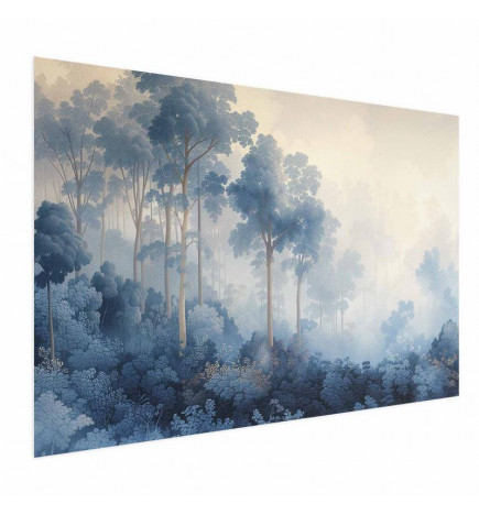 Juliste - Forest in Misty Blue Shades