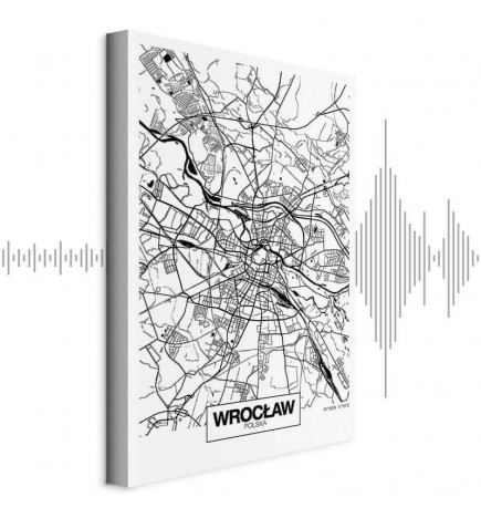 Cuadro - City Plan: Wroclaw (1 Part) Vertical