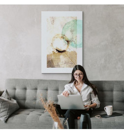 Leinwandbild - Beginning of Growth (1 Part) Vertical