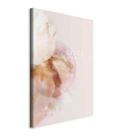 Canvas Print - Love Yourself (1 Part) Vertical