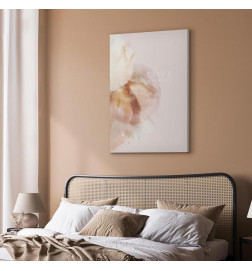 Leinwandbild - Love Yourself (1 Part) Vertical