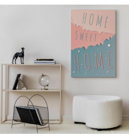 Paveikslas - Inscriptions: Home Sweet Home (1 Part) Vertical