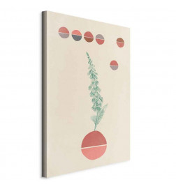 Canvas Print - Campanulas (1 Part) Vertical