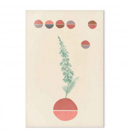 Canvas Print - Campanulas (1 Part) Vertical