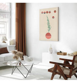 Canvas Print - Campanulas (1 Part) Vertical