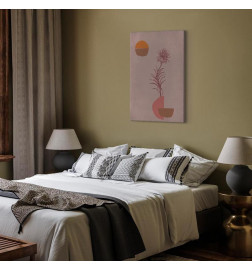 Schilderij - Hydrangea (1 Part) Vertical