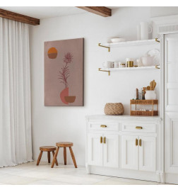 Leinwandbild - Hydrangea (1 Part) Vertical