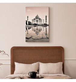 Schilderij - Taj Mahal (1 Part) Vertical