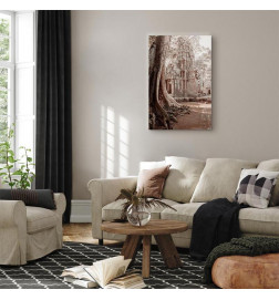 Canvas Print - Ruins of Angkor (1 Part) Vertical