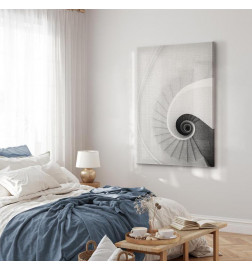 Tableau - White Stairs (1 Part) Vertical