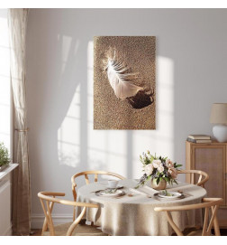 Tableau - Feather on the Sand (1 Part) Vertical