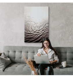 Canvas Print - Water Surface (1 Part) Vertical