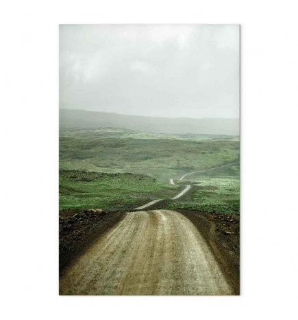 Seinapilt - Road Across the Plains (1 Part) Vertical