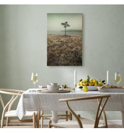 Schilderij - At the Lake Shore (1 Part) Vertical