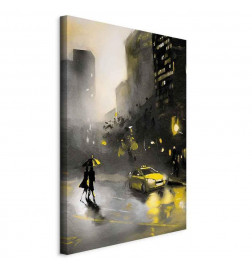 Quadro - City Glow (1 Part) Vertical