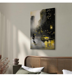 Quadro - City Glow (1 Part) Vertical