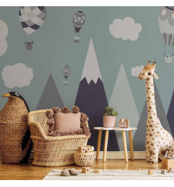 Fotobehang - Balloon Land