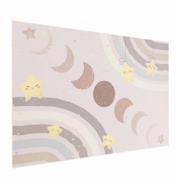 Juliste - Phases of the Moon with a Rainbow