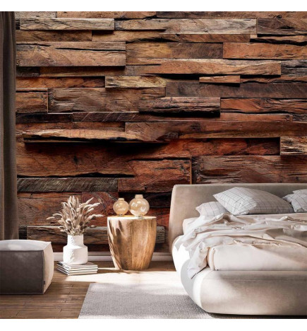 Fototapeta - Rustic Style: Forest Cottage