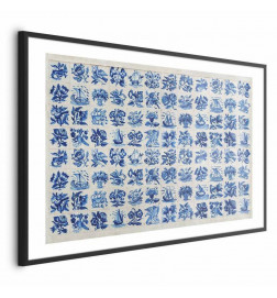 Plakatas - Azulejos Tiles - traditional Portuguese ceramic tiles