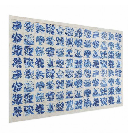 Poster - Azulejos Tiles - traditional Portuguese ceramic tiles