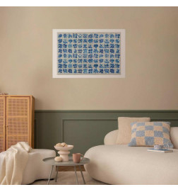 Poster - Azulejos Tiles - traditional Portuguese ceramic tiles