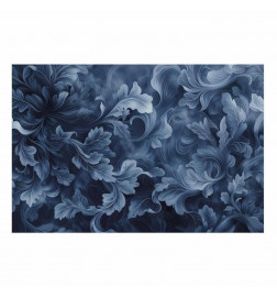 Plakāts - Dense, Dark Blue Abstract Ornaments