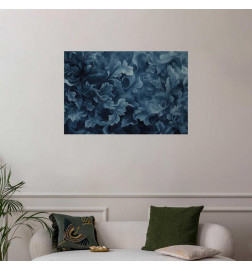 Plakatas - Dense, Dark Blue Abstract Ornaments