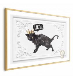 Poster - Cat with a Crown