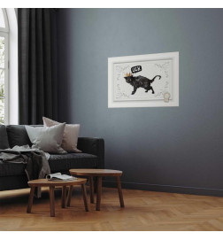 Poster - Cat with a Crown