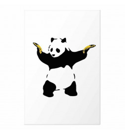 Juliste - Panda with Guns
