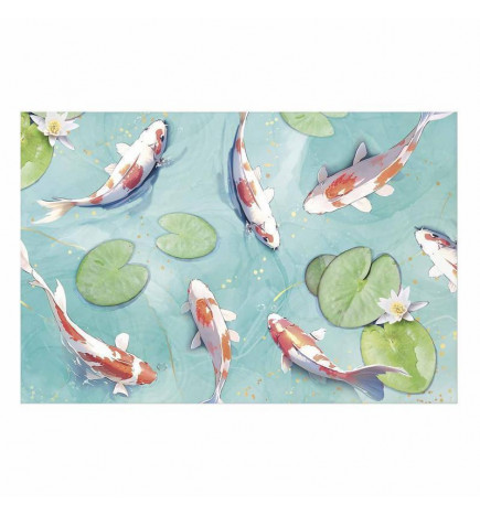 Plakat - Pond in Japan