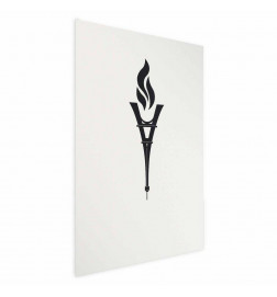 Juliste - Torch Shaped Like the Eiffel Tower