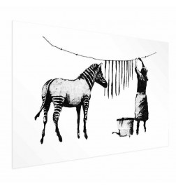 Juliste - Banksy: Zebra Washing