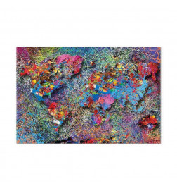 Tableau - Map: Jackson Pollock inspiration