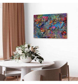 Slika - Map: Jackson Pollock inspiration