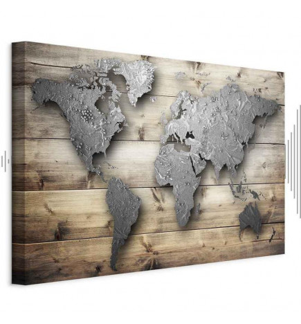 Quadro - Silver World