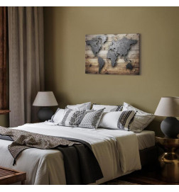 Canvas Print - Silver World