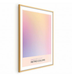 Plakatas - Peaceful Drift - Delicate Pastel Shades Creating a Harmonious Whole