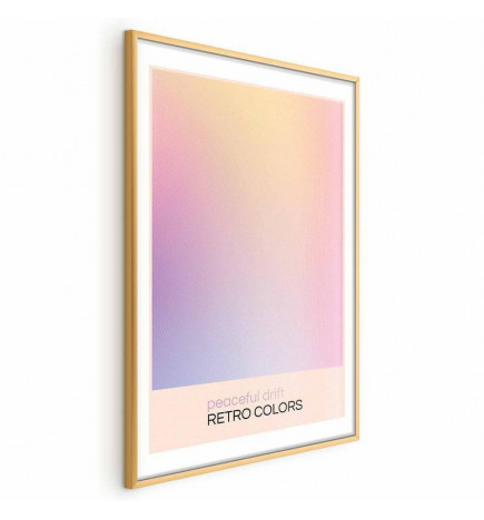 Juliste - Peaceful Drift - Delicate Pastel Shades Creating a Harmonious Whole