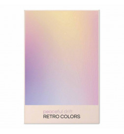 Plakatas - Peaceful Drift - Delicate Pastel Shades Creating a Harmonious Whole