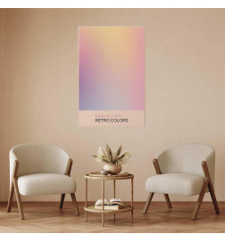 Plakatas - Peaceful Drift - Delicate Pastel Shades Creating a Harmonious Whole